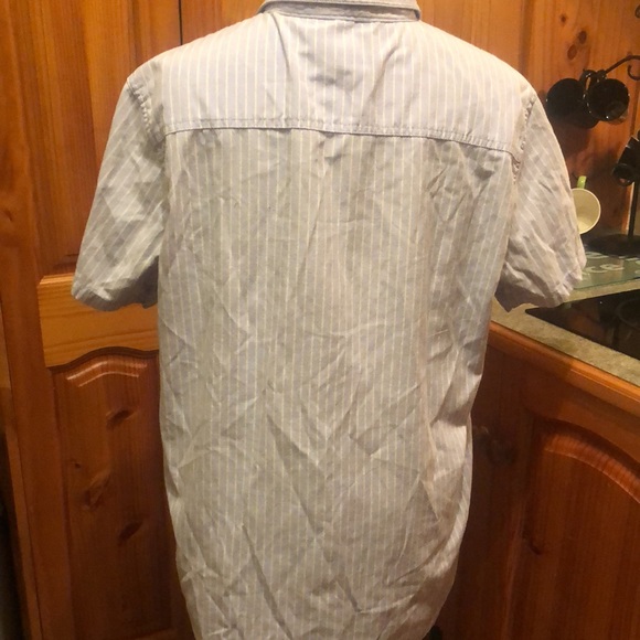 Stussy - shirt sleeve shirt - very popular designer in stripped fabric - Picture 4 of 8